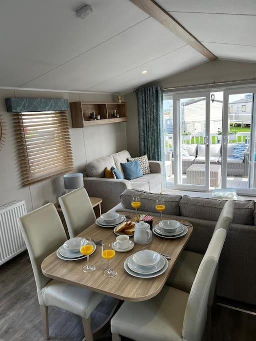 Sandy Bay Caravan Getaway Newbiggin-by-the-Sea Dış mekan fotoğraf