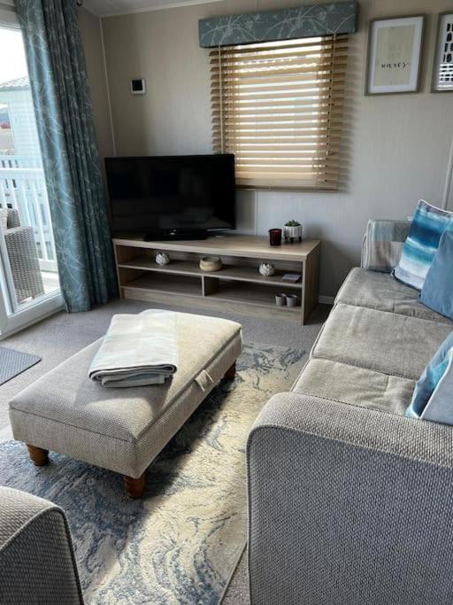 Sandy Bay Caravan Getaway Newbiggin-by-the-Sea Dış mekan fotoğraf