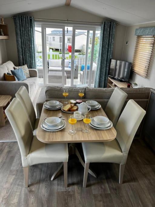Sandy Bay Caravan Getaway Newbiggin-by-the-Sea Dış mekan fotoğraf