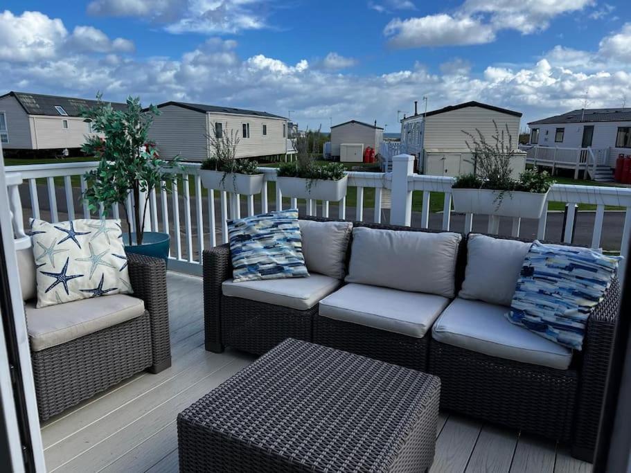 Sandy Bay Caravan Getaway Newbiggin-by-the-Sea Dış mekan fotoğraf