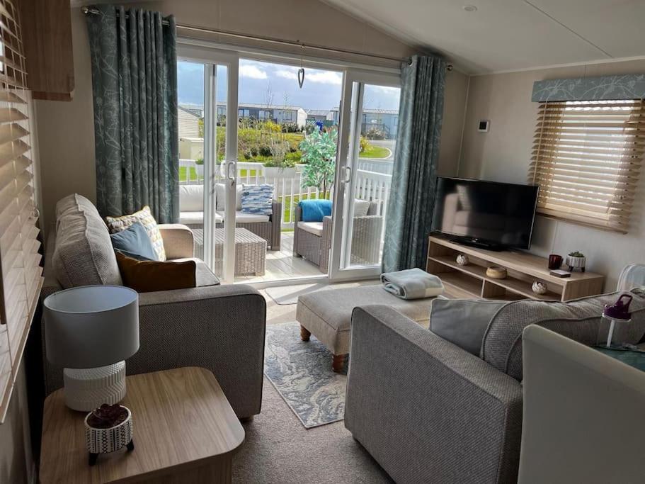 Sandy Bay Caravan Getaway Newbiggin-by-the-Sea Dış mekan fotoğraf