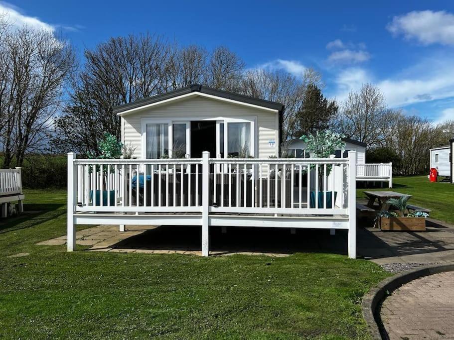 Sandy Bay Caravan Getaway Newbiggin-by-the-Sea Dış mekan fotoğraf
